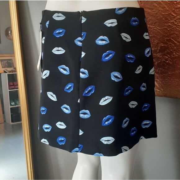 NWT Zara Lips Print Mini Skirt - Picture 8 of 11